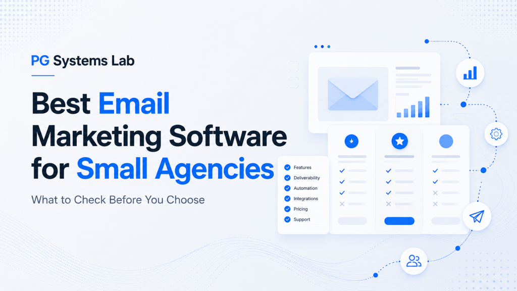 Best email marketing software for small agencies